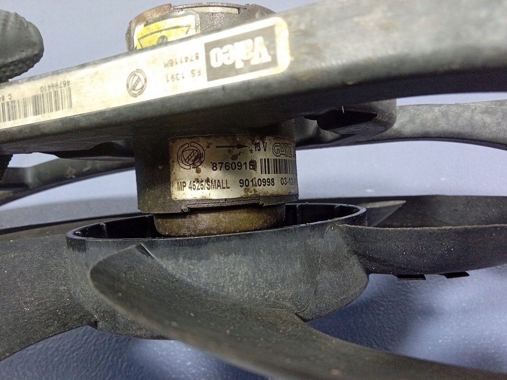 фото №4, Fiat panda ii 1.2 вентилятор радиатора 46799410