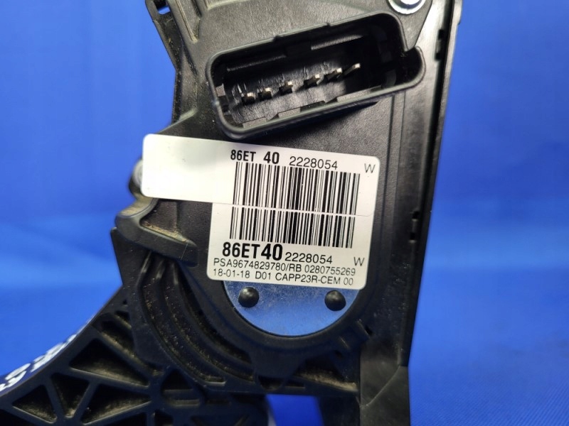 фото №5, Педаль потенциометр газа peugeot expert iii 2.0 bluehdi