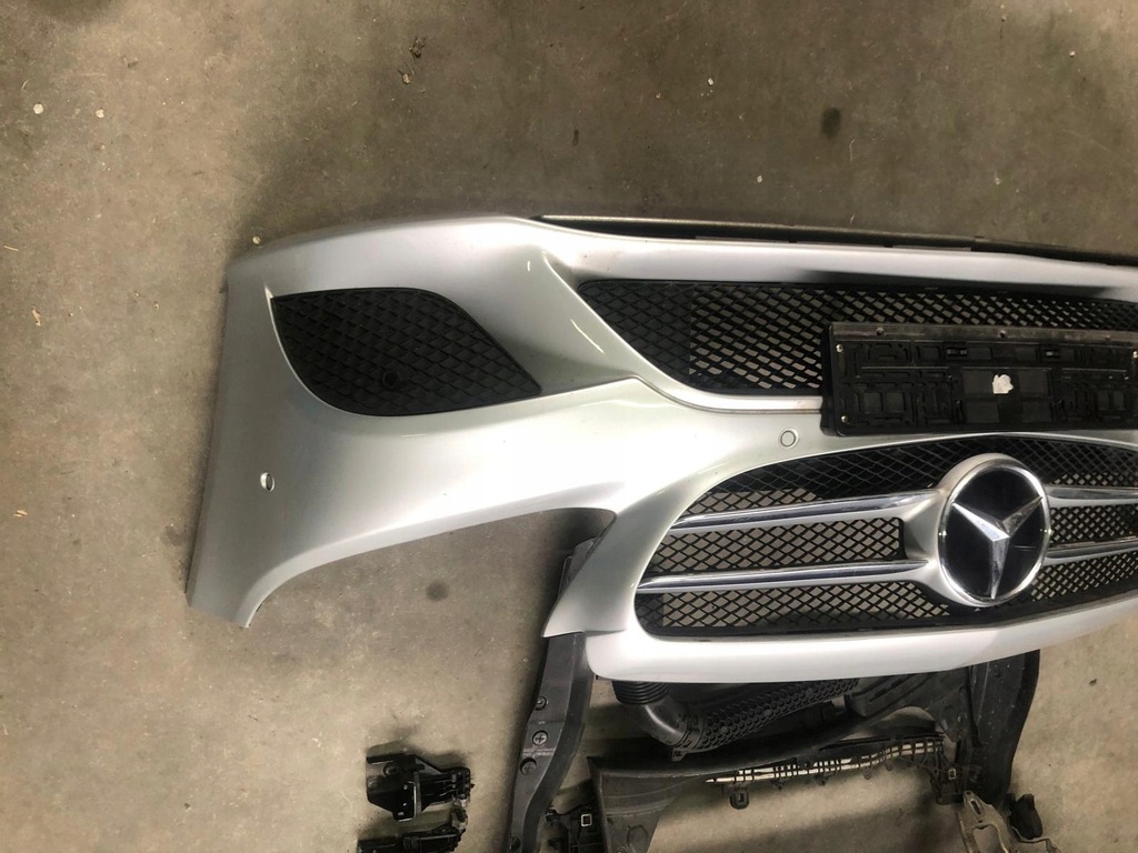 фото №12, Mercedes-benz w205 lift c-klasa оригинальный kompletny перед капот лампы