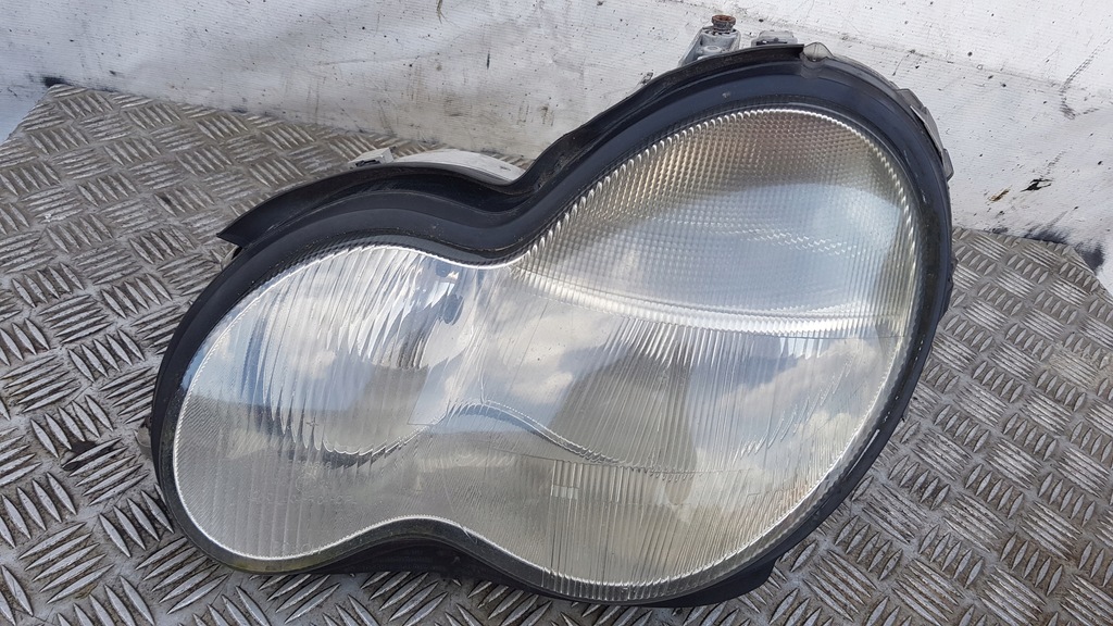 фото №7, Mercedes w203 лампа ліва права перед передня