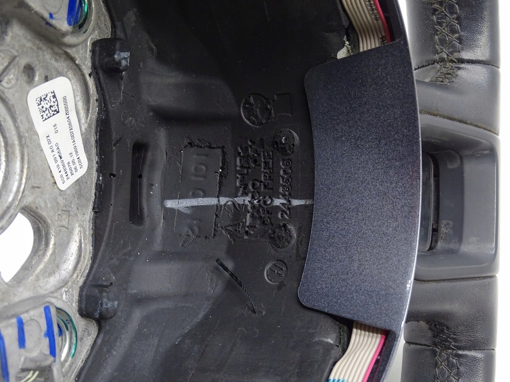 фото №11, Воздуховод срезанная кожа кожаный мультифункция vw beetle 5c 5c0419091ag