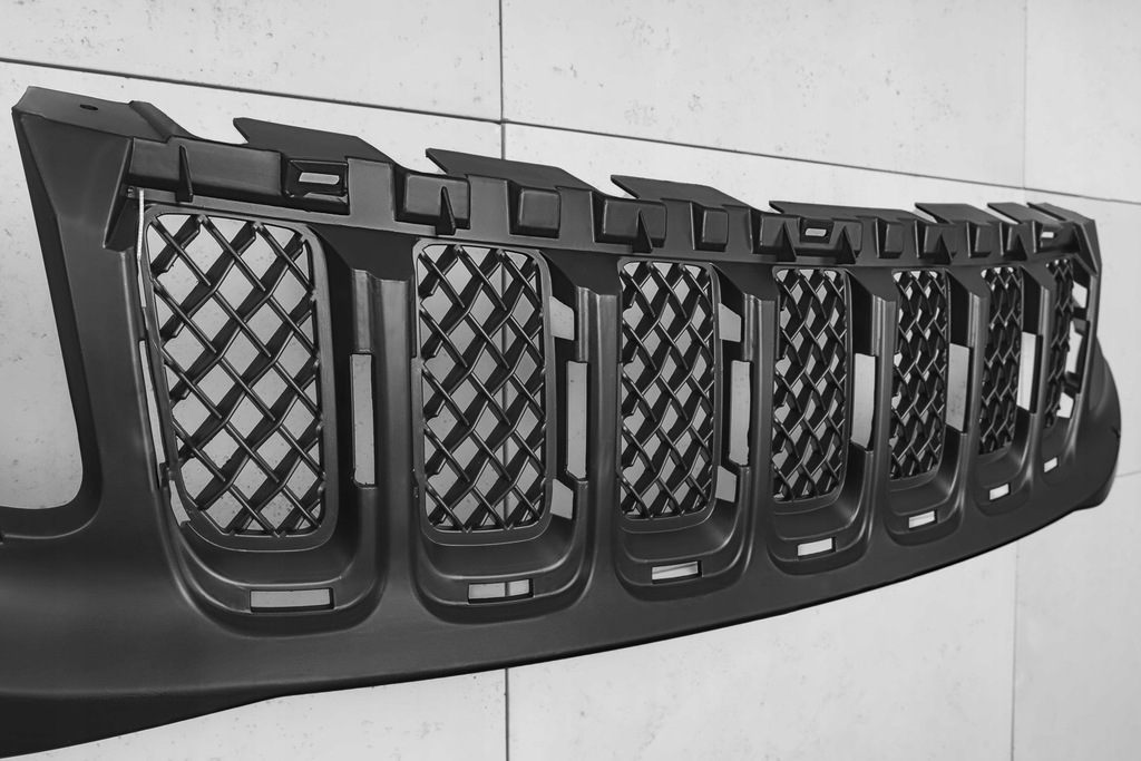 фото №10, Решётка радиатора радиатора решётка радиатора чёрный jeep compass i 11-17