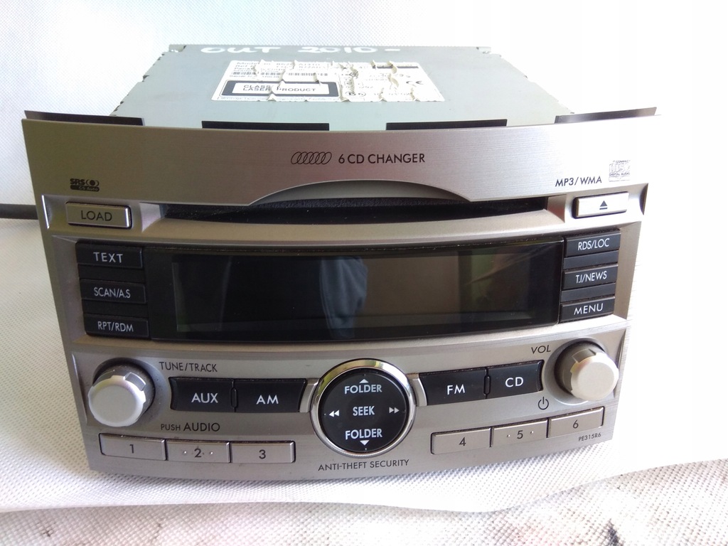 фото №1, Subaru legacy v outback iv 2009-14 радиопроигрыватель