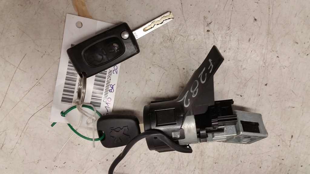 фото №7, Бортовий комп'ютер блок керування набір стартовий 9677030080 peugeot 207 1.4 hdi