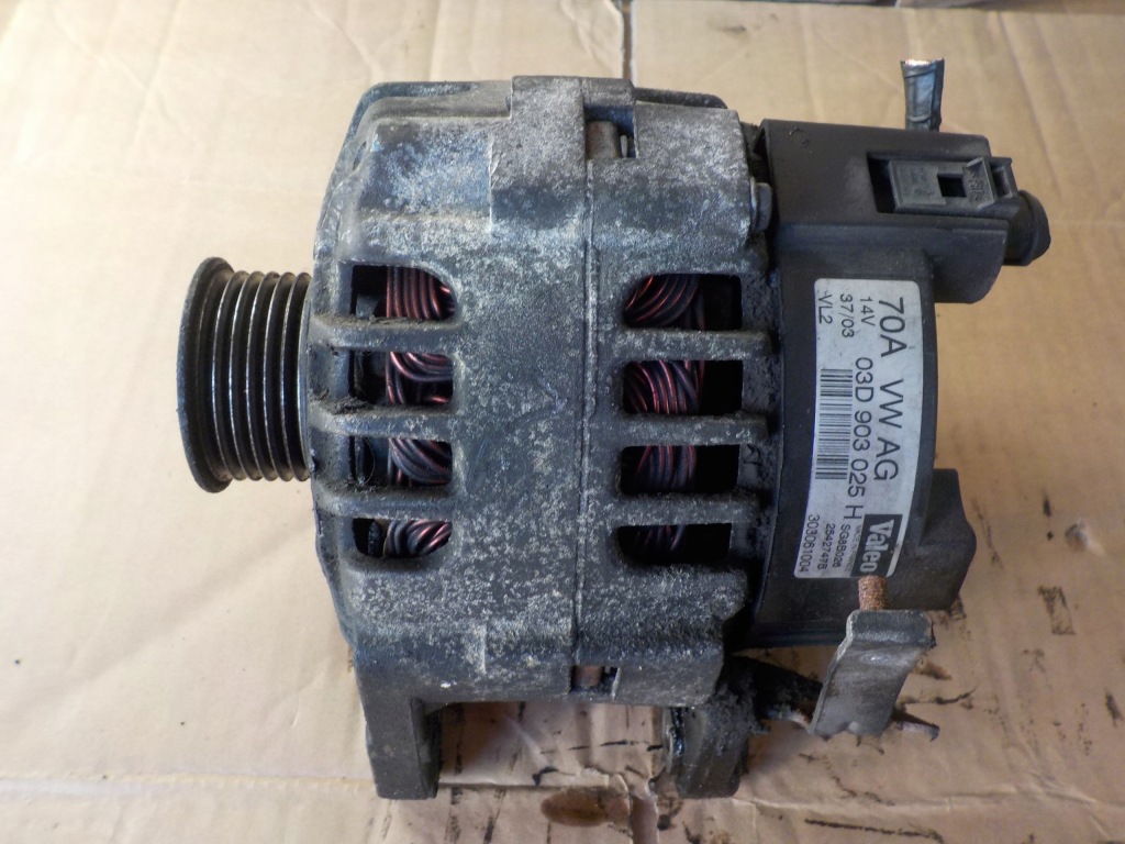 Купить Vw polo iv генератор 03d903025h