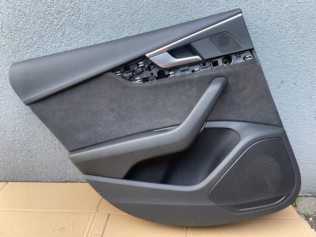 фото №1, Audi a5 8w sportback обшивка дверь левый задняя alcantara