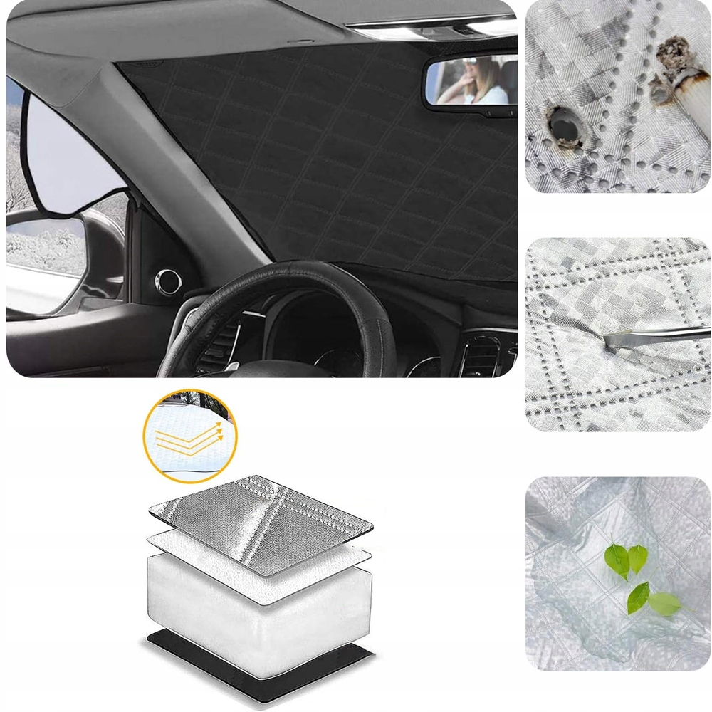 фото №11, Мат захист na передня скло zima lato сонцезахисна antyszronowa