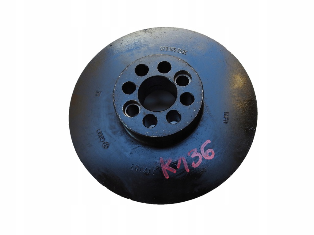 фото №1, K136 шкив audi r8 4.2 fsi 079105253c