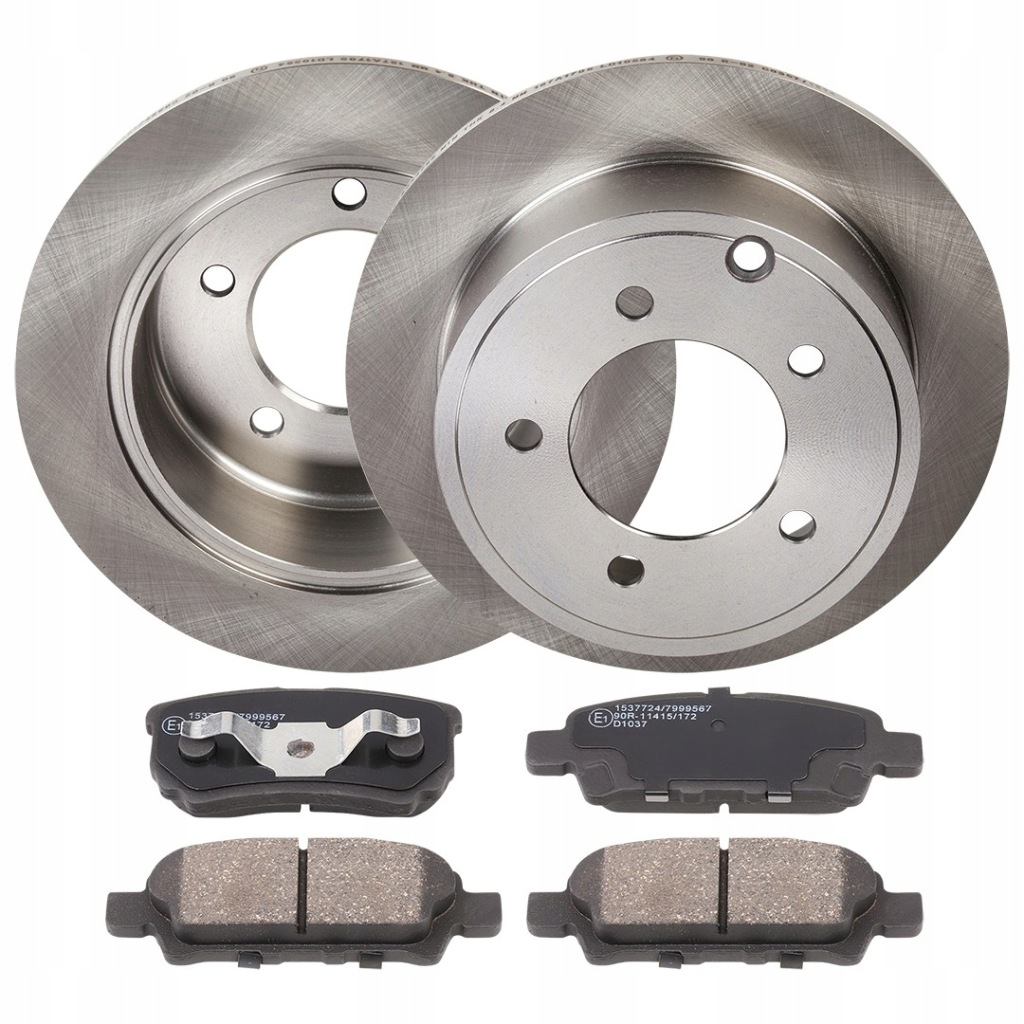 Купить Тормозные диски i тормозные колодки тормозные ridex задний  do jeep compass mk49 262,0mm