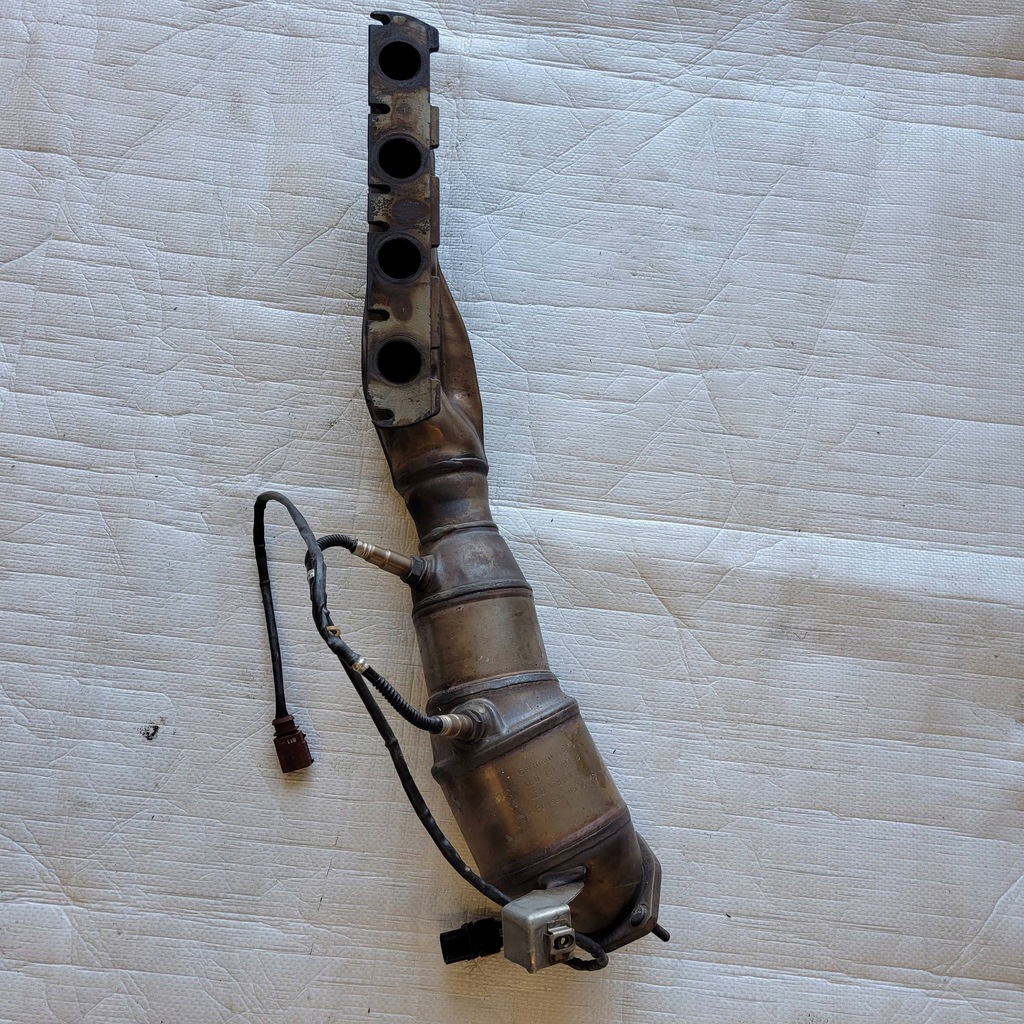 фото №1, Катализатор коллектор выпускной audi a8 d3 4.2 v8 4e0131701eb