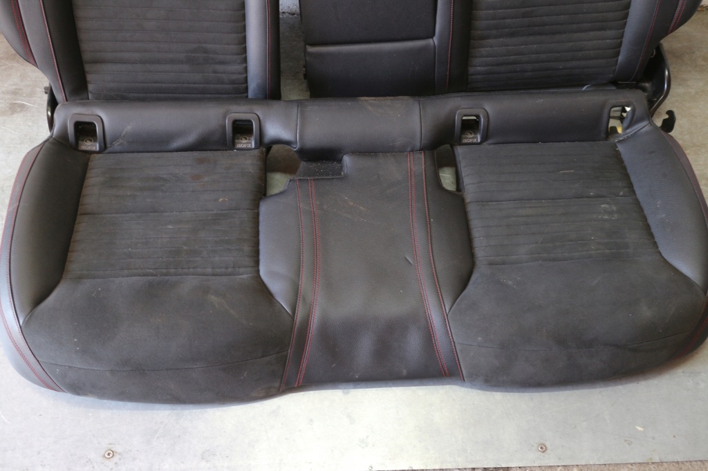 фото №11, Сидіння заднє сидіння шкіра alcantara mercedes w156 gla amg 2013-2017 anglik