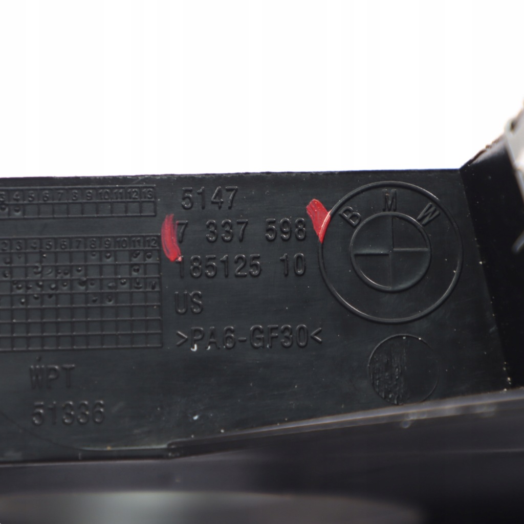 фото №10, Bmw x4 f26 кронштейн корпус обшивка багажника права 7337598