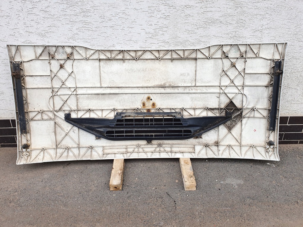 фото №4, Капот решітка радіатора передня білий решітка радіатора renault midlum