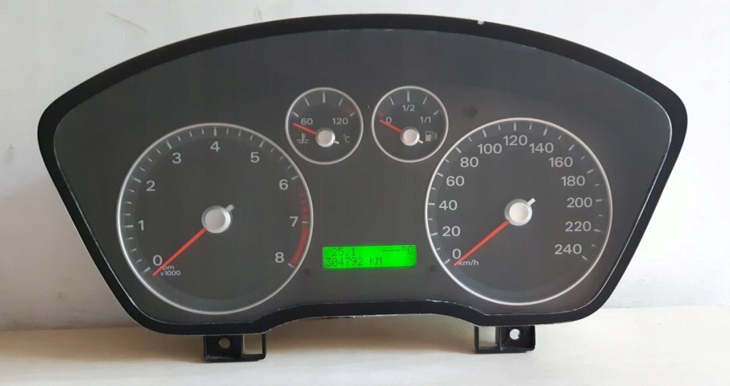 фото №1, Счетчик приборы ford focus 2 2004-2011 4m5t-10849er пробег 304792 km