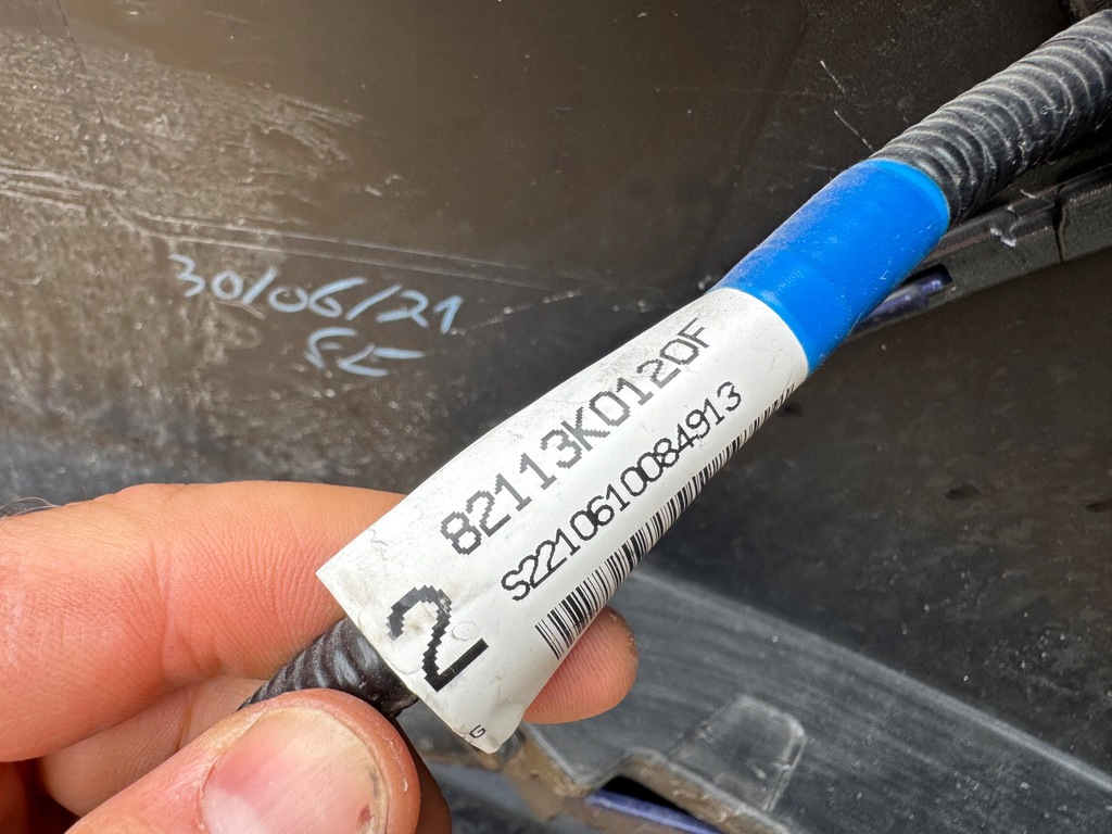 фото №14, Toyota yaris iv 4 бампер перед джгут org