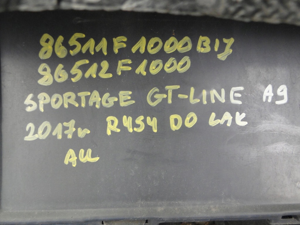 фото №8, Kia sportage iv 2017 бампер передній gt-line pdc