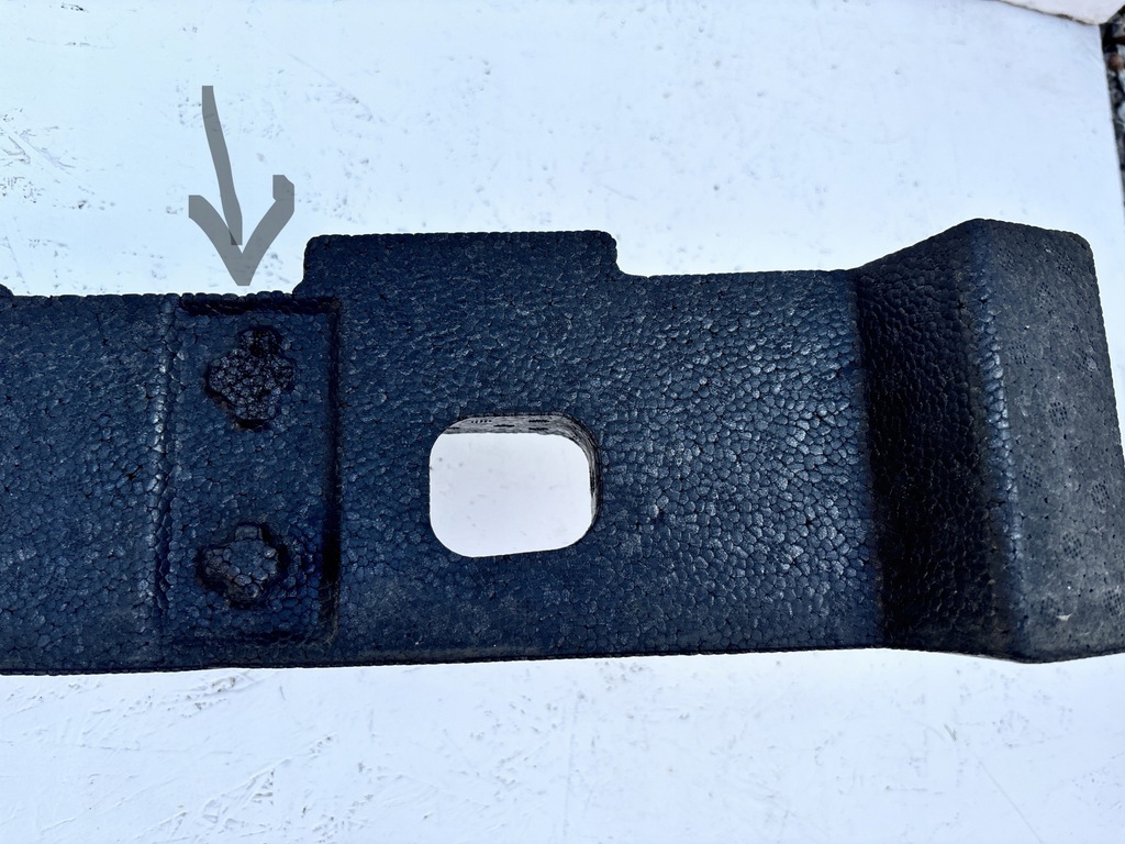 фото №9, Toyota corolla e21 18r- піна абсорбер бампера перед 52611-02530