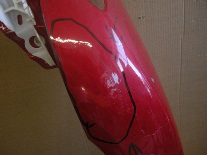 фото №4, Mazda rx8 крила лівий перед