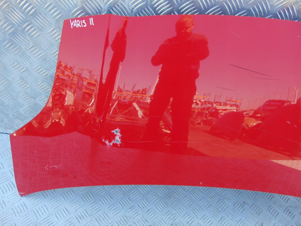 фото №3, Toyota yaris ii капот передняя перед 06-