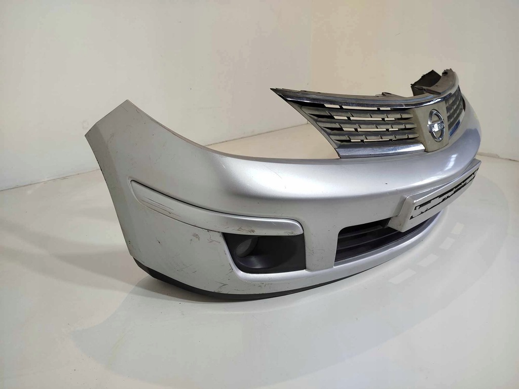 фото №6, Бампер передній решітка радіатора nissan tiida 04-12