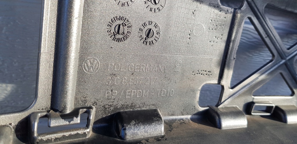 фото №12, Vw passat cc 08-12 бампер перед передний 3c8807217