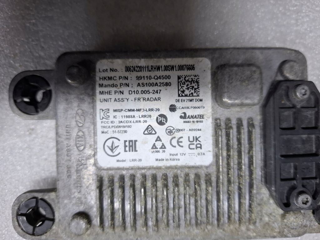 фото №3, Kia niro lift радар датчик distronic 99110-q4500