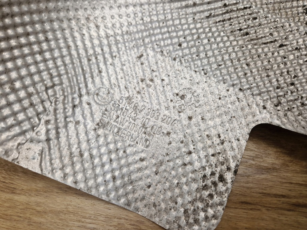 фото №7, Bmw f30 330e захист теплова вихлоп глушника 7363204