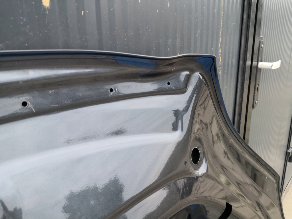 Tesla x 2015- капот крышка багажника перед с Разборки