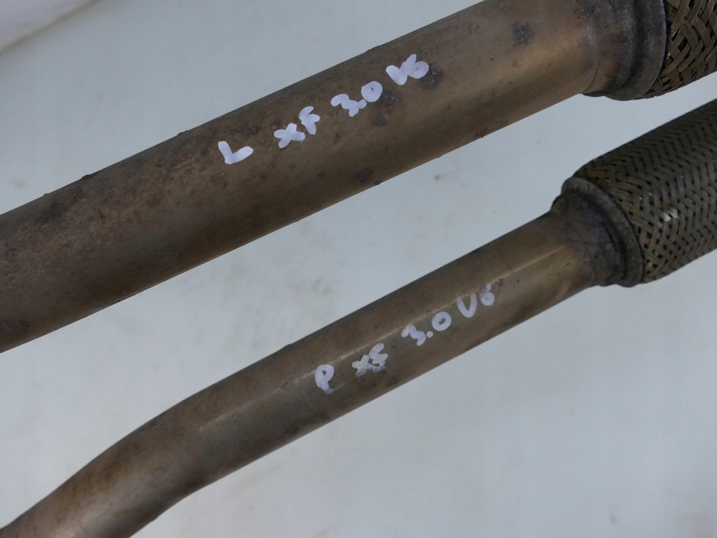 фото №7, Jaguar xf x250 lift 3.0 d труба вихлоп вихлопна сітка