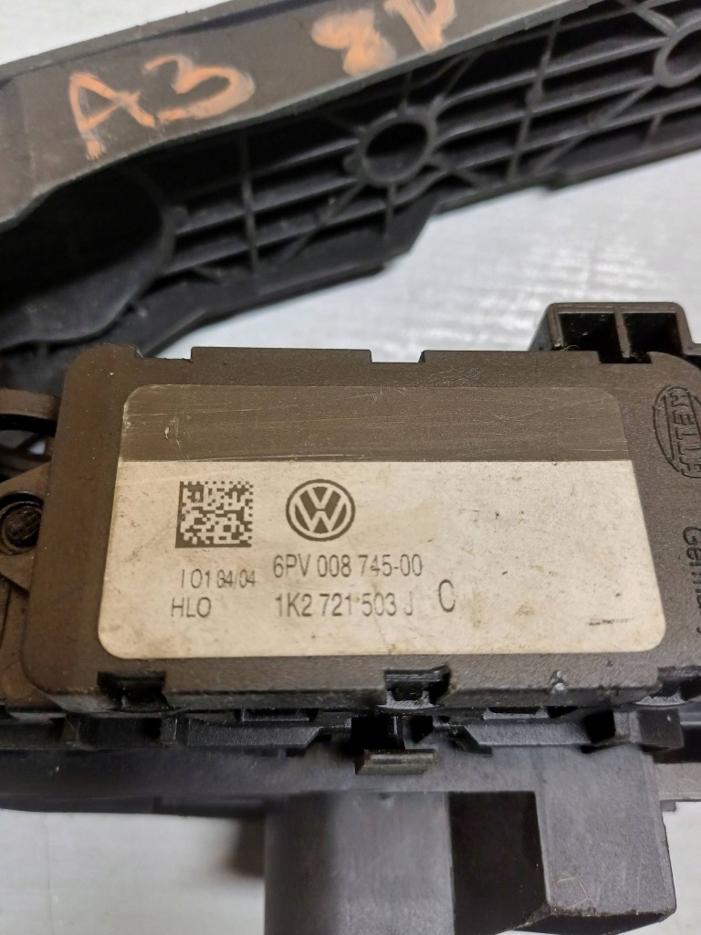 фото №7, Педаль потенциометр газа audi a3 8p 1k2721503j