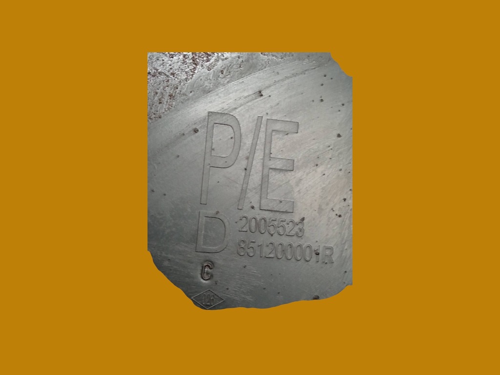 фото №6, Защита правый задняя уголок бампера renault master iii 2010-