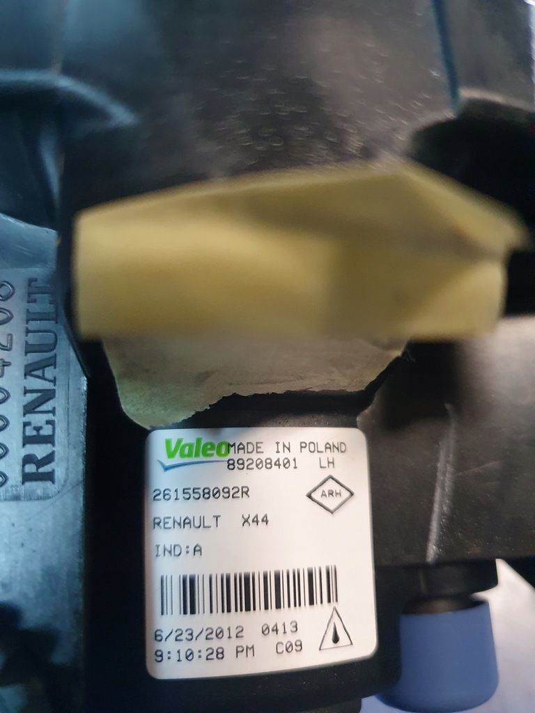 фото №6, Противотуманная фара renault twingo 90004261 правый оригинал