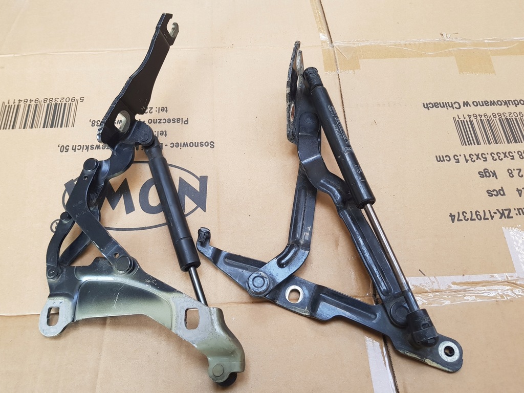 фото №2, Mini r56 петли капот привод чёрные