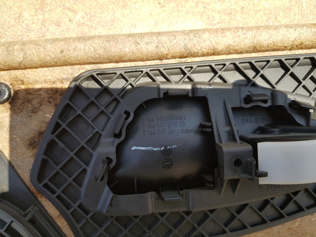 фото №8, Обшивка обивка дверь левый задняя кожа bmw e91 przedlift europa