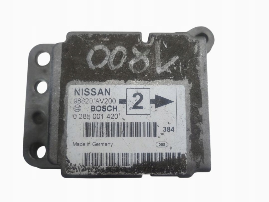 фото №1, Датчик air bag подушка безпеки nissan primera p12 98820av200