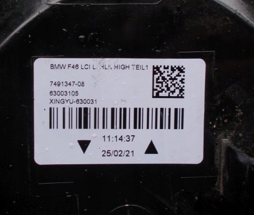 Bmw x1 f48 левая задняя фара led оригинал европа Недорого