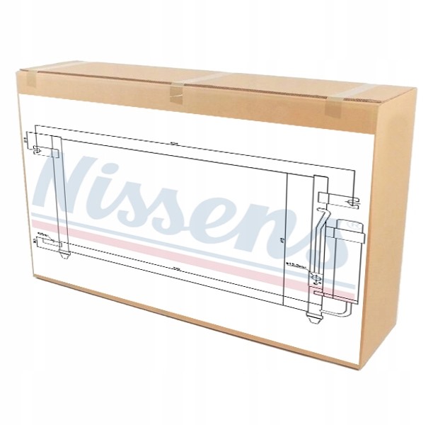 Купити Радіатор кондиціонера до chevrolet aveo kalos 1.2