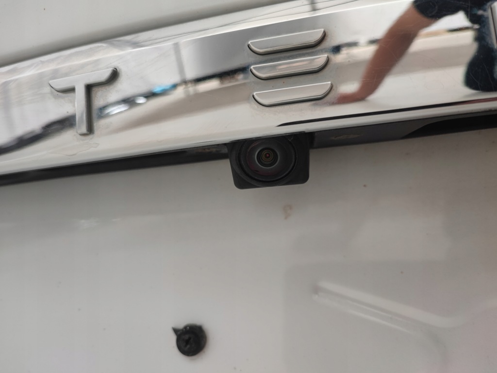 Крышка багажника задняя багажника tesla model s камера Недорого