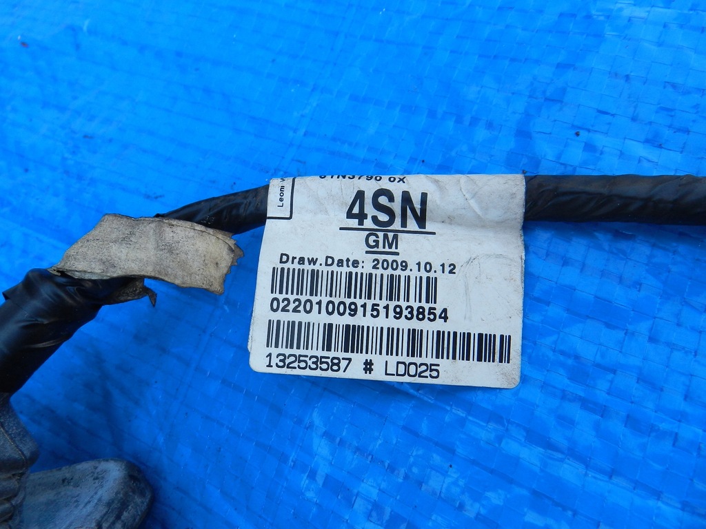 фото №8, Opel-czę astra j джгут двері права перед 13253587