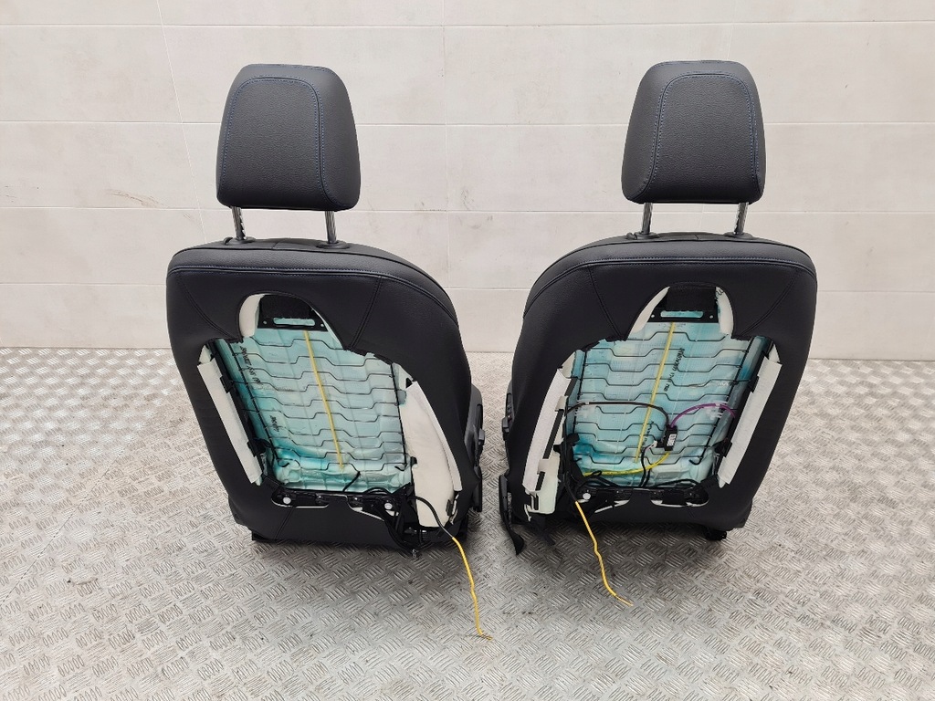 фото №13, Bmw f39 середина сидіння заднє сидіння тунель обшивки оббивка