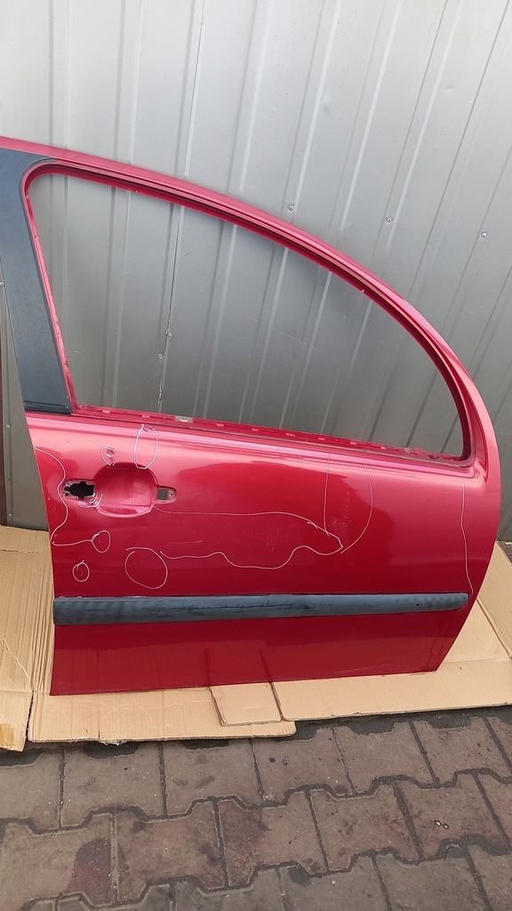 фото №1, Дверь правое перед citroen c3 02r