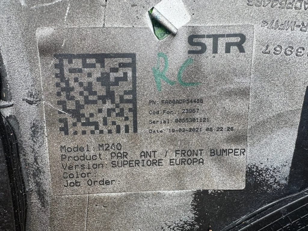 фото №11, Бампер maserati mc20 оригинал перед