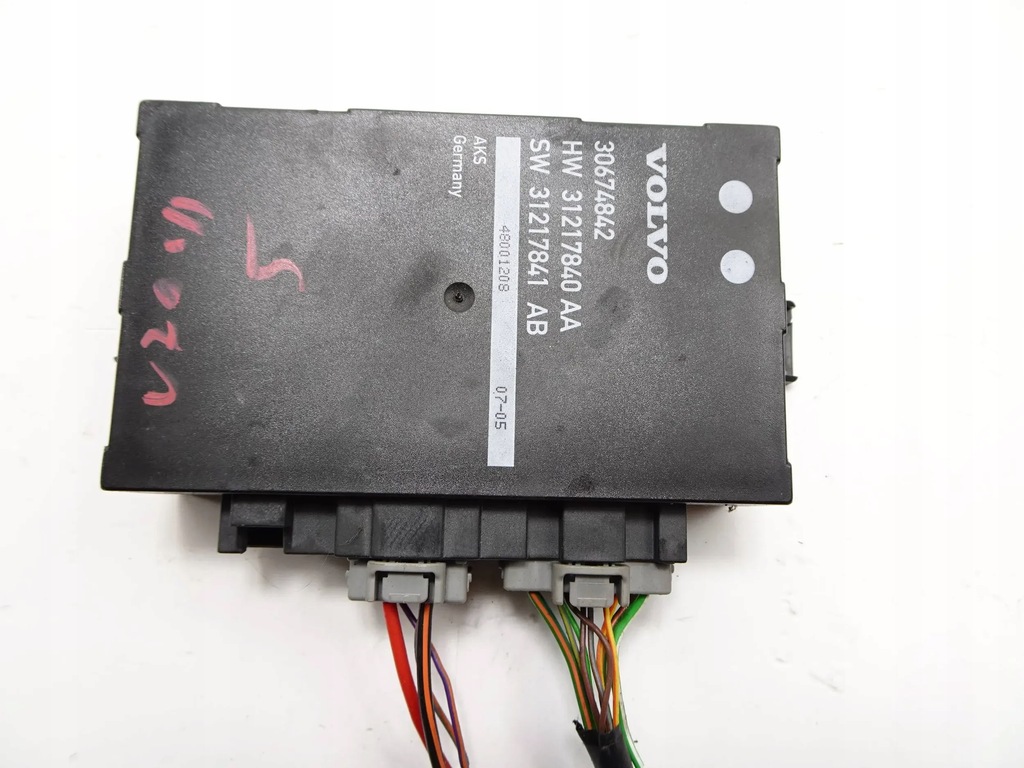 фото №2, Модуль блок управления крышки volvo v70 iii