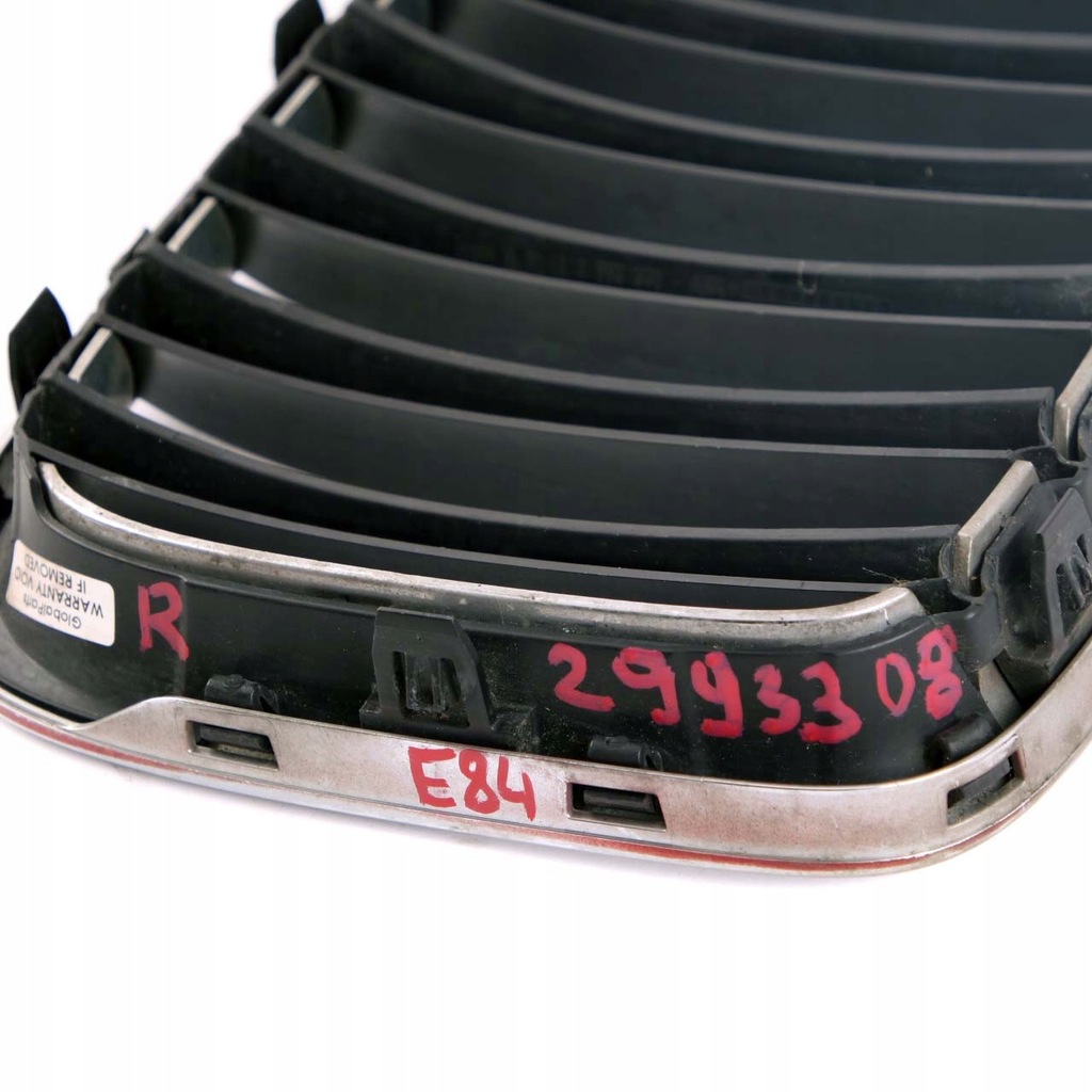 фото №12, Bmw x1 e84 правая решётка решётка радиатора решётка радиатора чёрный хром