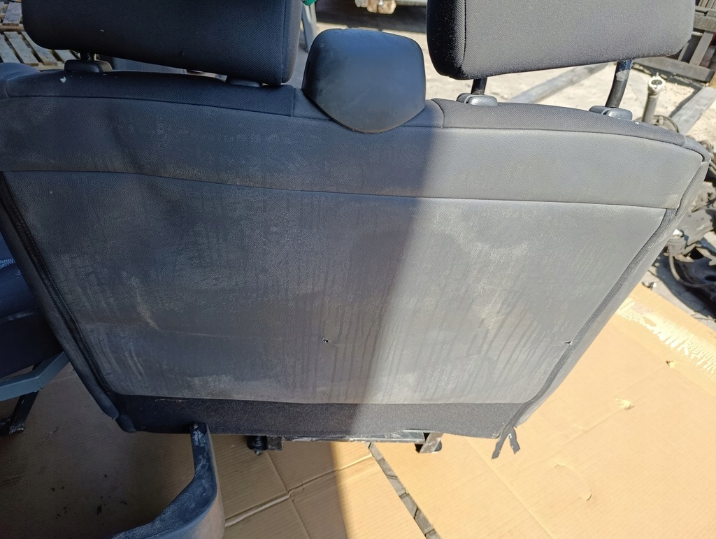 фото №14, Peugeot expert ii 2 сидіння заднє сидіння лавка кріплення комплект двокабінний