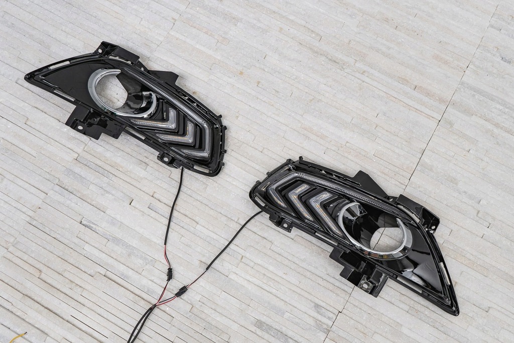 фото №10, Ford mondeo mk5 v 2014-2019 свет do движение dziennej drl led