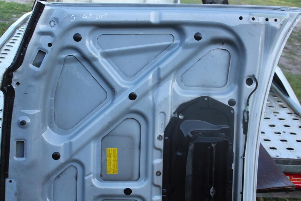 фото №9, Капот subaru forester i sf lift серебристая