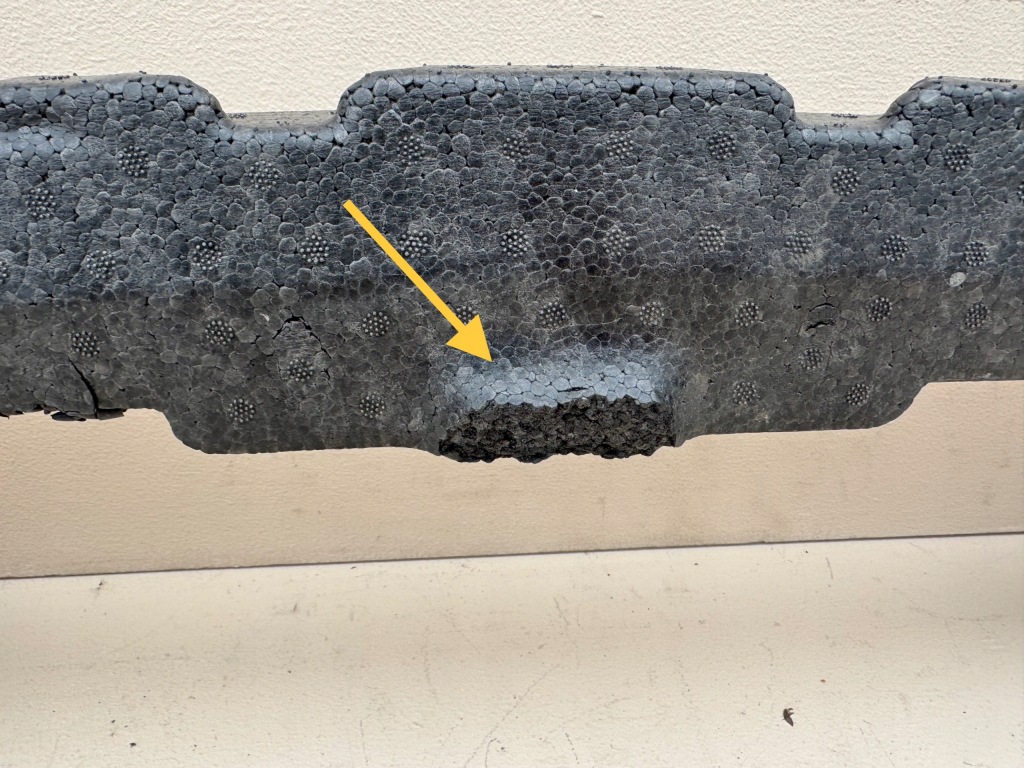 фото №11, Lexus nx ii 2 21r- пена абсорбер бампера перед 52614-78070