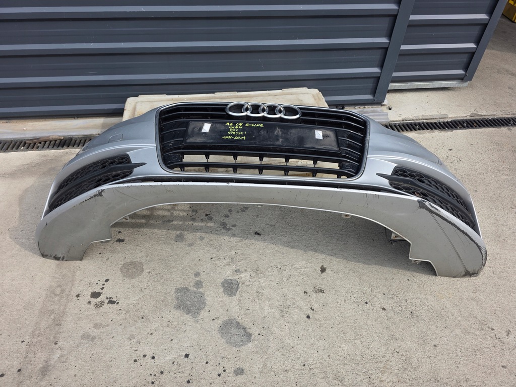 фото №11, Бампер перед kompletny audi a6 c7 s line омыватель 4 x pdc оригинал lx7w !!!