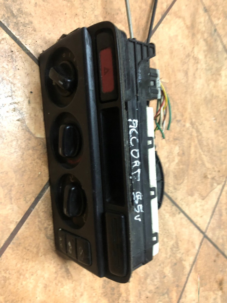 фото №1, Панель переключатель обдув кондиционера accord